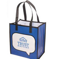 Logo-Burst Shopping Tote Bag
